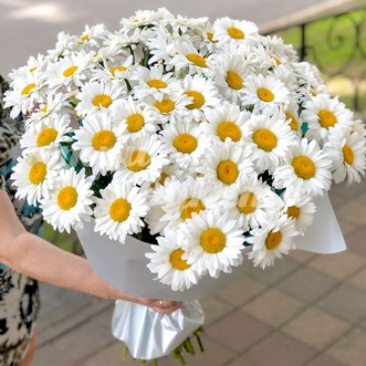 Букет из полевых ромашек